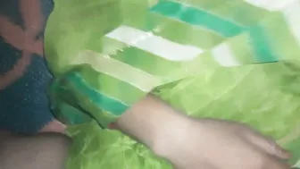 Desi Wife Cheating With Neighbor While Husband Watches From The Doorway