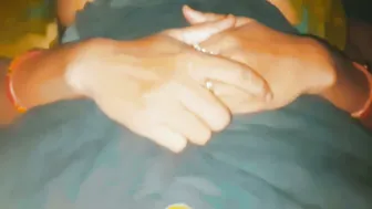Desi Wife Cheating With Neighbor While Husband Watches From The Doorway