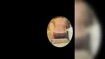 Indian Stepsister Bathing Caught On Camera Wearing Red Underwear