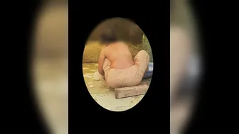 Indian Stepsister Bathing Caught On Camera Wearing Red Underwear