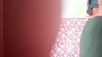 Tamil Wife Strips Naked Fingering Pussy While Teasing Her Husband's Younger Brother