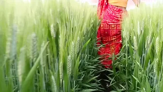 Indian Village Schoolgirl Fucked Hard Outdoors In The Jungle By A Local