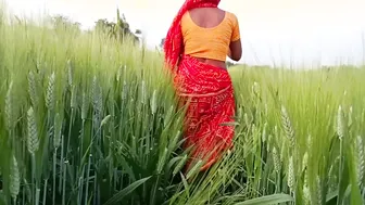 Indian Village Schoolgirl Fucked Hard Outdoors In The Jungle By A Local