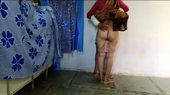 Desi Husband Pounds His Wife's Thick Ass In Their Bedroom During Morning Sex