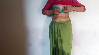 Desi Wife Teases Her Husband's Brother Pulling Tits From Bra Wanting His Cock