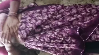 Village Indian Bride Moans Naked In Forest Getting Her Ass Drilled Hard