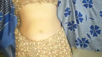 Indian Stepsister Lifts Her Saree And Begs Stepbrother To Fuck Her Hard