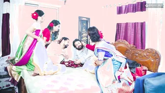 Desi Landowner Stepbrothers Swap Their Four Wives For A Wild Group Fuck