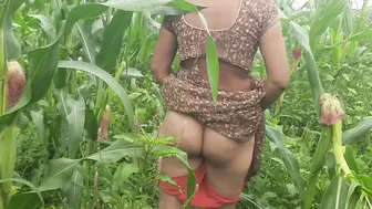 Indian Brother In Law Takes Bhabhi To Field And Fucks Her In Forest
