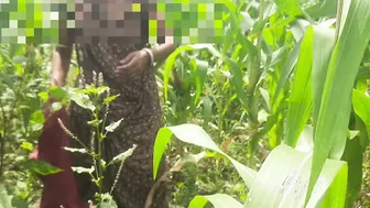 Indian Village Wife Stripping Naked In Front Of Devar Outdoors At Noon