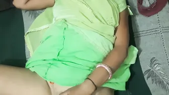 Desi Husband Cleans And Cuts His Housewife's Hair Making Her Beautiful