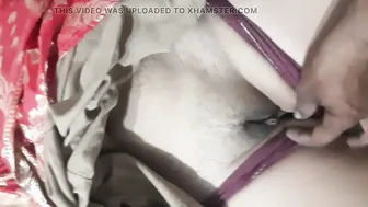 Indian Friend Seduces Wife In Red Sari With Romance Until She Agrees