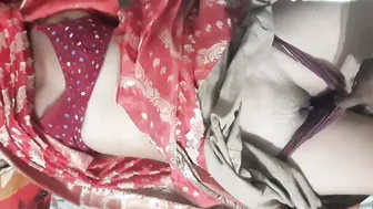 Indian Friend Seduces Wife In Red Sari With Romance Until She Agrees