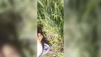 Desi Stepsister Persuades Stepbrother For Outdoor Sex In Jungle Farm
