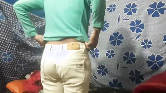 Desi Devar Pulls Down Bhabhi's Salwar And Spanks Her Thick Ass Roughly