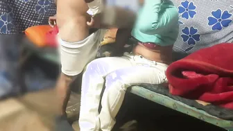 Desi Devar Pulls Down Bhabhi's Salwar And Spanks Her Thick Ass Roughly