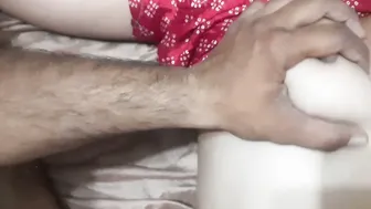 Desi Couple Films Real Homemade Sex At Home On Their Bed Together