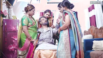 Indian Father In Law Fucks All Four Daughters In Law At The Same Time