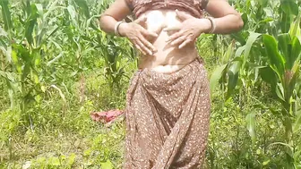 Tamil Stepsister Stripping Naked In The Open Field To Seduce Her Brother