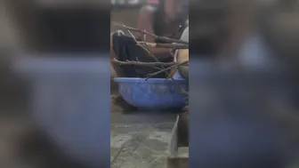 Stepbrother Catches His Desi Stepsister Bathing Naked In The Bathroom