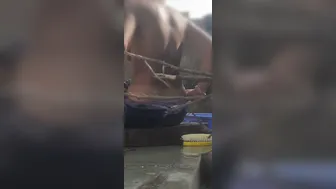 Stepbrother Catches His Desi Stepsister Bathing Naked In The Bathroom