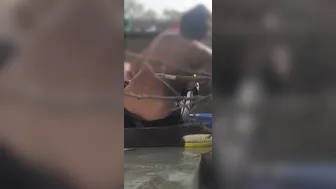 Stepbrother Catches His Desi Stepsister Bathing Naked In The Bathroom