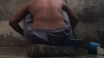 Married Desi Stepsister Strips Her Blouse For Stepbrother Before Shower