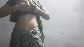 Slim Waisted Bhabhi Flaunts Her Fat Ass Making Her Devar Rock Hard Quick