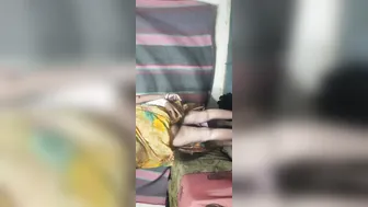 Desi Landlord Pins His Maid Down Gripping Her Waist Rough On The Mattress
