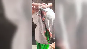 Indian Village Stepsister Bathing Naked In Desi Bathroom Caught Secretly