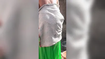 Indian Village Stepsister Bathing Naked In Desi Bathroom Caught Secretly