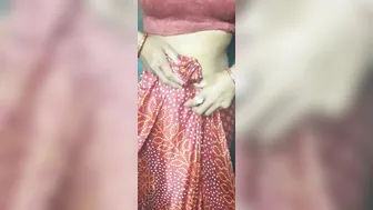 Desi Daughter-In-Law Seduces Father-In-Law Wearing Red Saree At Home