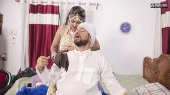 Rich Dubai Businessman Pounds Curvy Indian Dancer In Hotel Room Roughly