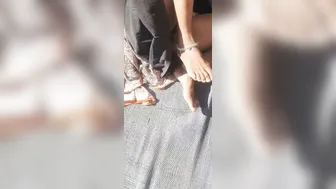 Desi Wife Fingering Her Pussy Outdoors In Hot Sun Craving Sex