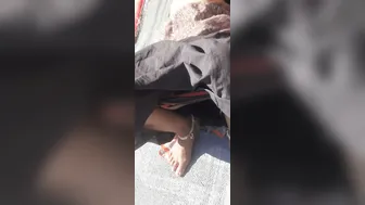 Desi Wife Fingering Her Pussy Outdoors In Hot Sun Craving Sex