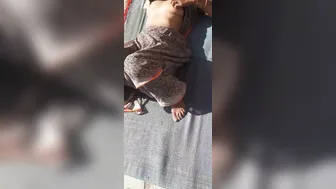 Desi Wife Fingering Her Pussy Outdoors In Hot Sun Craving Sex