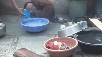 Desi Village Wife Shows Pussy To Brother Outdoors Before Bathing