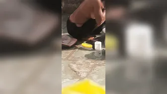 Desi Sister Soaps Her Curvy Body In Tiny Bathroom Before Dinner Time