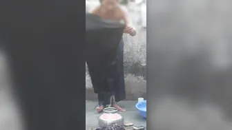 Indian Couple Fucking Hard In Public Bathroom Risky Sex Caught On Cam