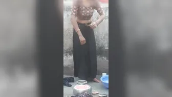 Indian Couple Fucking Hard In Public Bathroom Risky Sex Caught On Cam