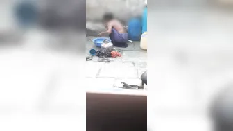 Indian Couple Fucking Hard In Public Bathroom Risky Sex Caught On Cam