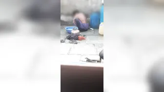 Indian Couple Fucking Hard In Public Bathroom Risky Sex Caught On Cam
