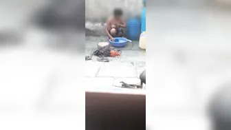 Indian Couple Fucking Hard In Public Bathroom Risky Sex Caught On Cam