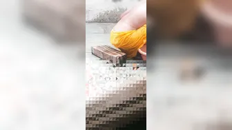 Indian Stepbrother Watches Stepsister Bathing In Open Bathroom Cam