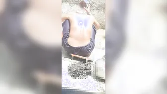 Stepbrother Spying On Stepsister Bathing In Open Bathroom Part Two