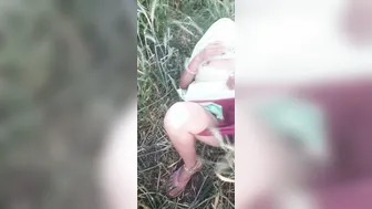 Desi Sister In Law Rubs Fat Ass In Wheat Field Teasing Brother In Law