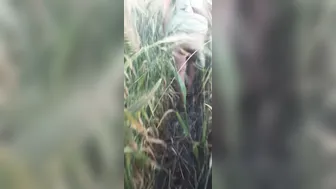 Desi Sister In Law Rubs Fat Ass In Wheat Field Teasing Brother In Law