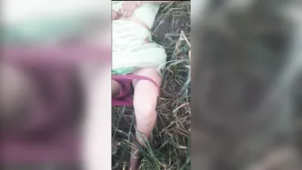 Desi Sister In Law Rubs Fat Ass In Wheat Field Teasing Brother In Law