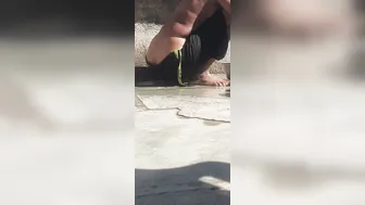 Indian Village Sister In Law Shaves Pussy Hair In Open Bathroom Showing