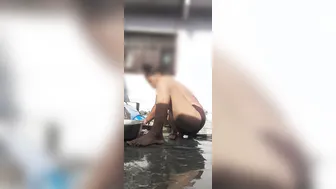 Indian Stepsister Bathing In Bathroom While Stepbrother Spies Part Three